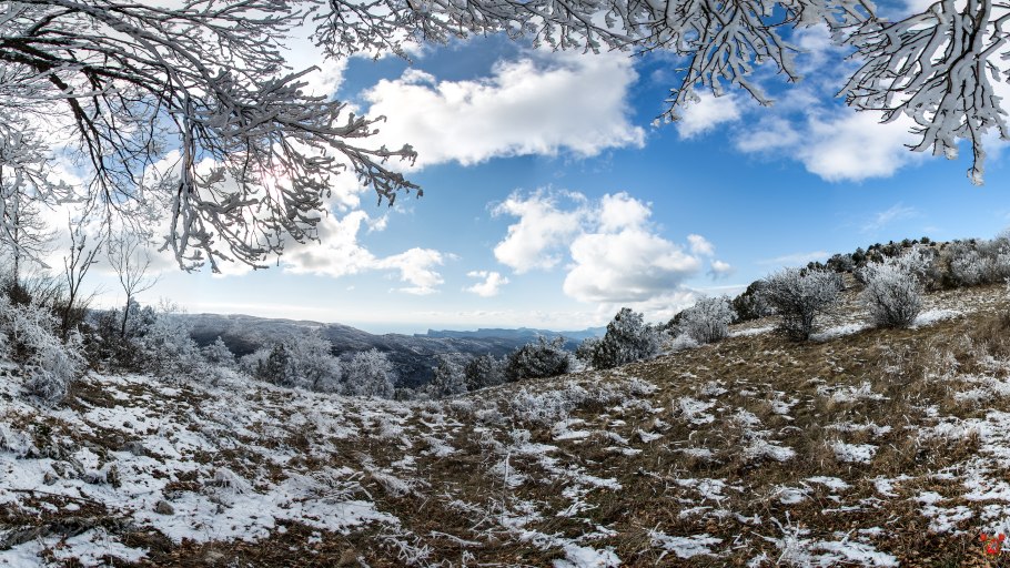 Зима в Крыму