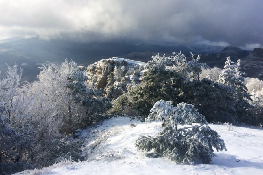 Демерджи зимой