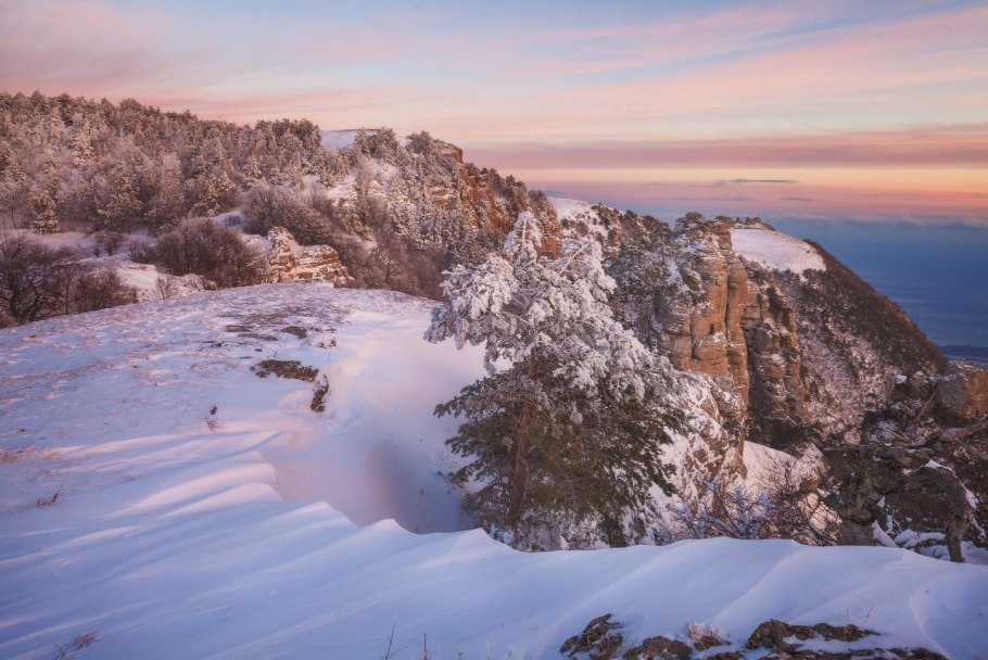 Красоты Крыма зимой