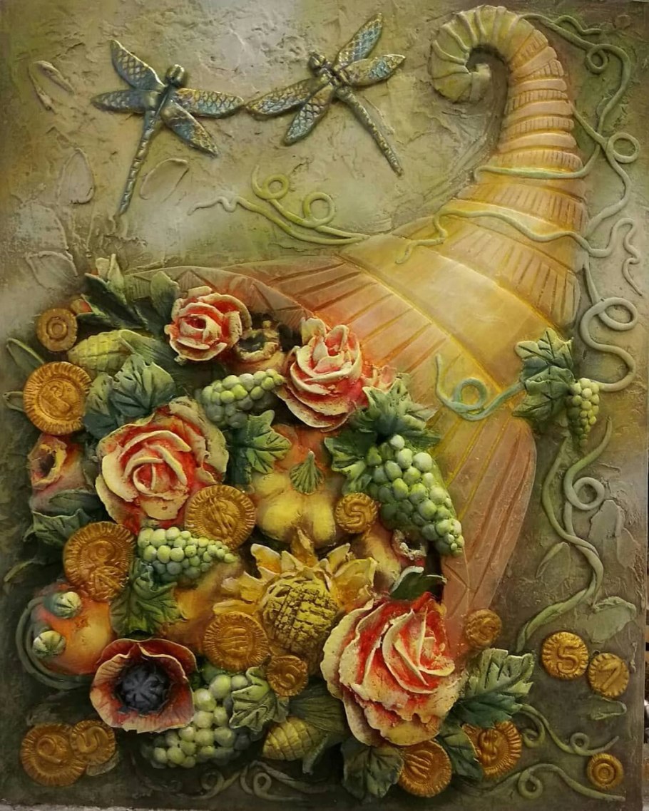 Художник Дэвид Галчутт Рог изобилия