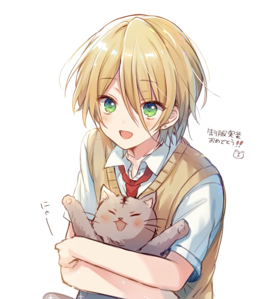 Милые аниме мальчики