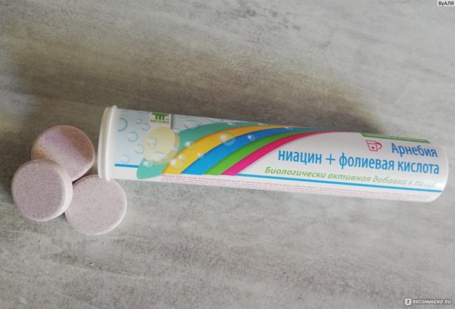 Арнебия мультивитамин+минералы n20 табл шип