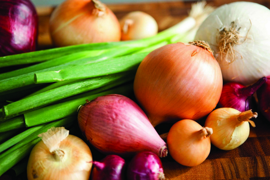 Луковые овощи