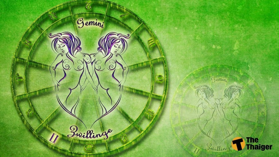 Знак зодиака Близнецы на голове