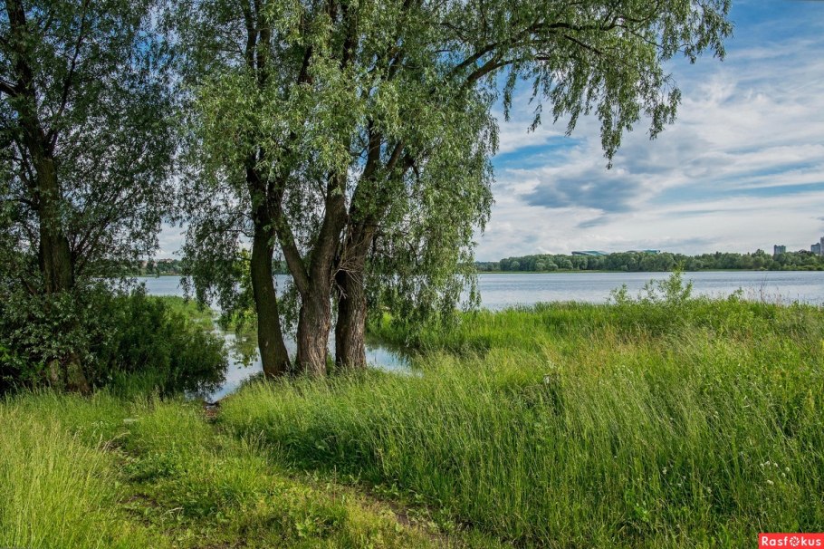 Берег реки Казанка