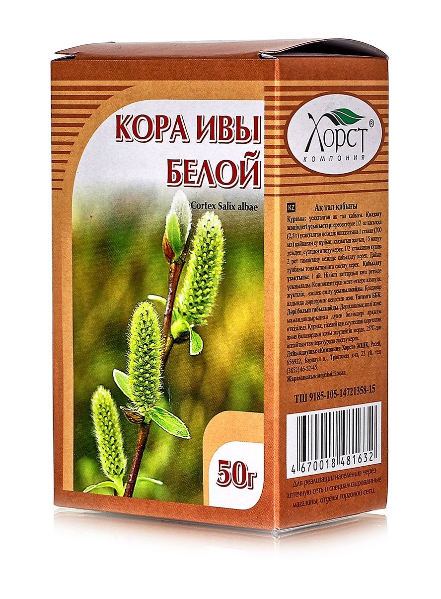 Ива ломкая кора