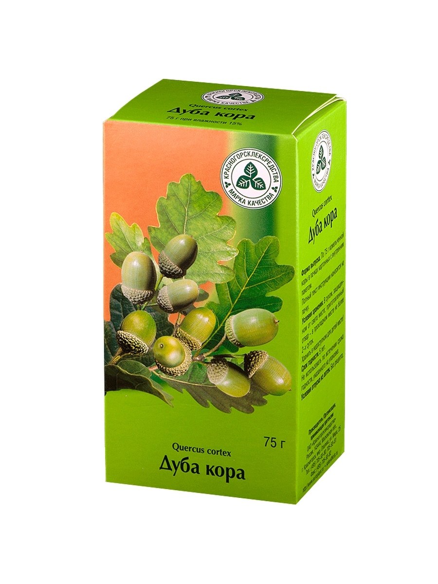 Извилистая кора дуба