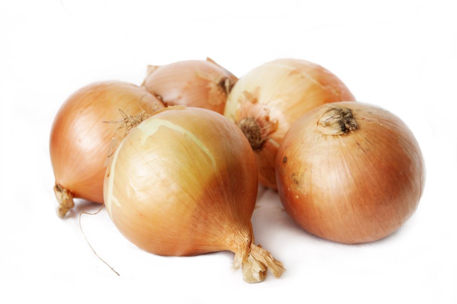 Лук севок на огороде