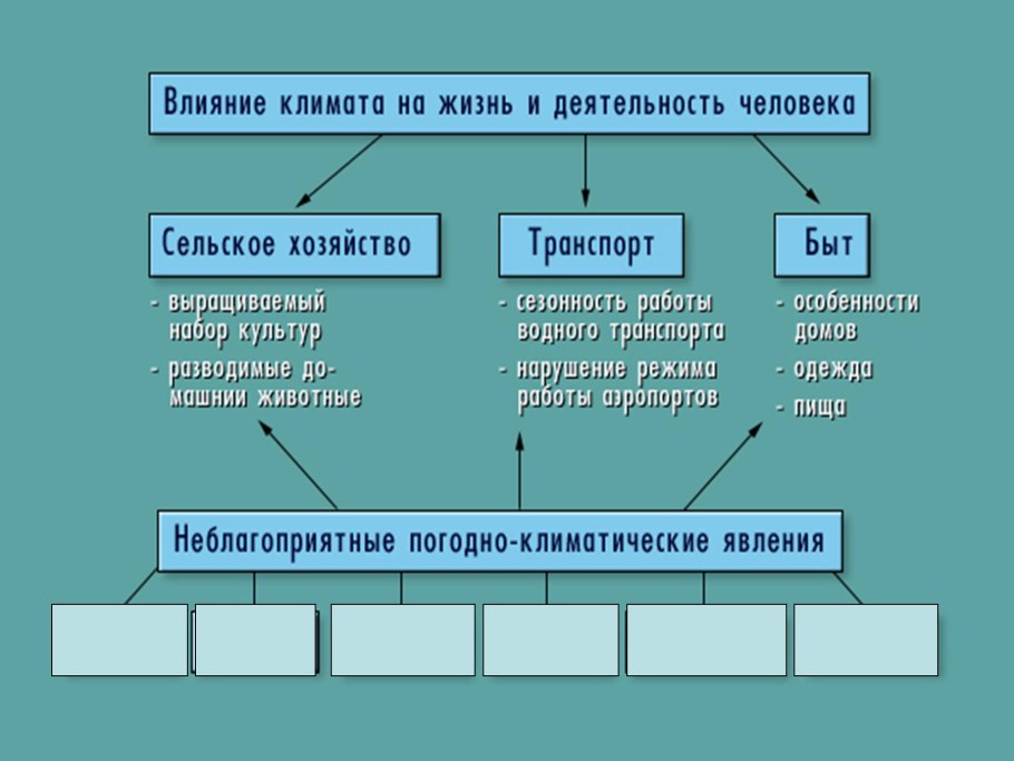 Влияние климата