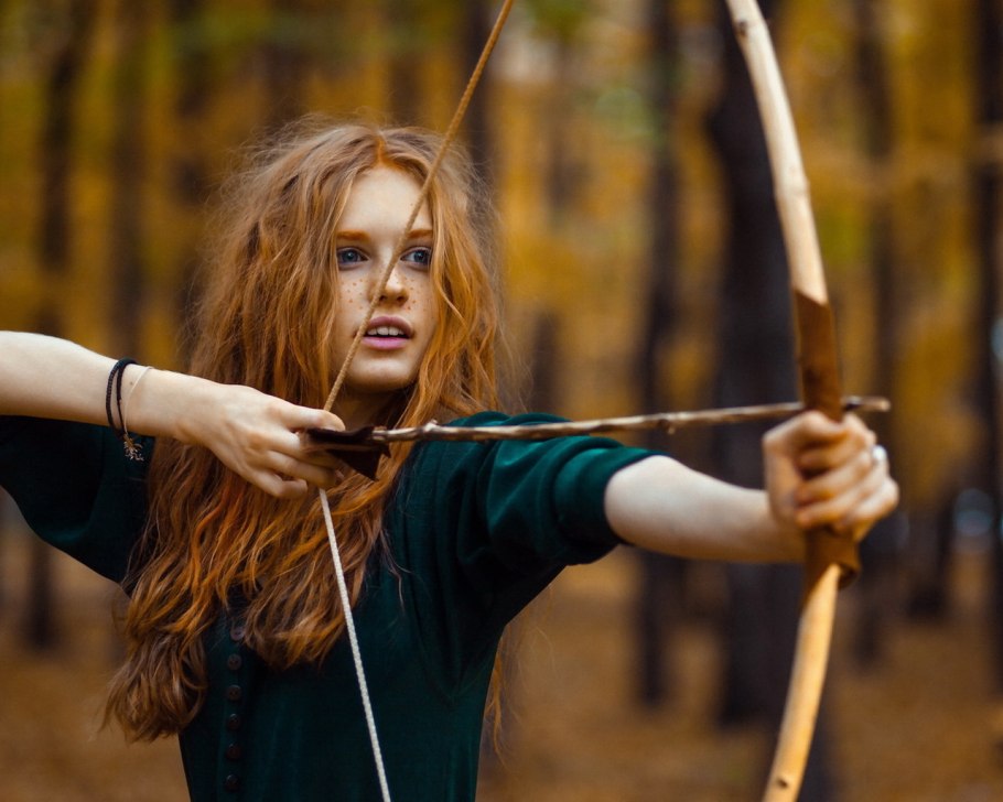 Лук и стрелы цель