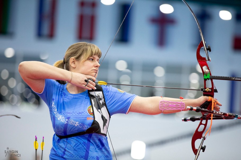 Белевич Елена стрельба из лука