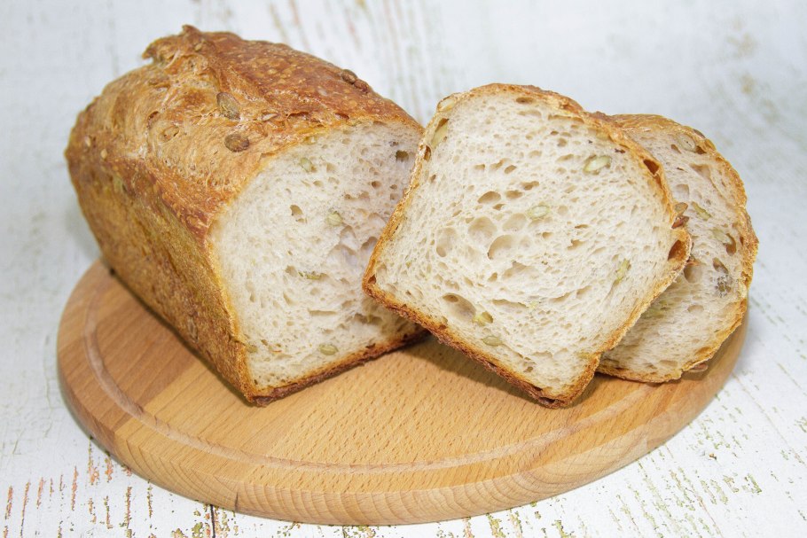 Хлеб на закваске белый пшеничный