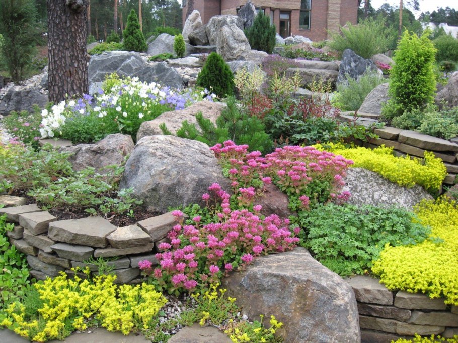 Рокарий альпинарий альпийская горка