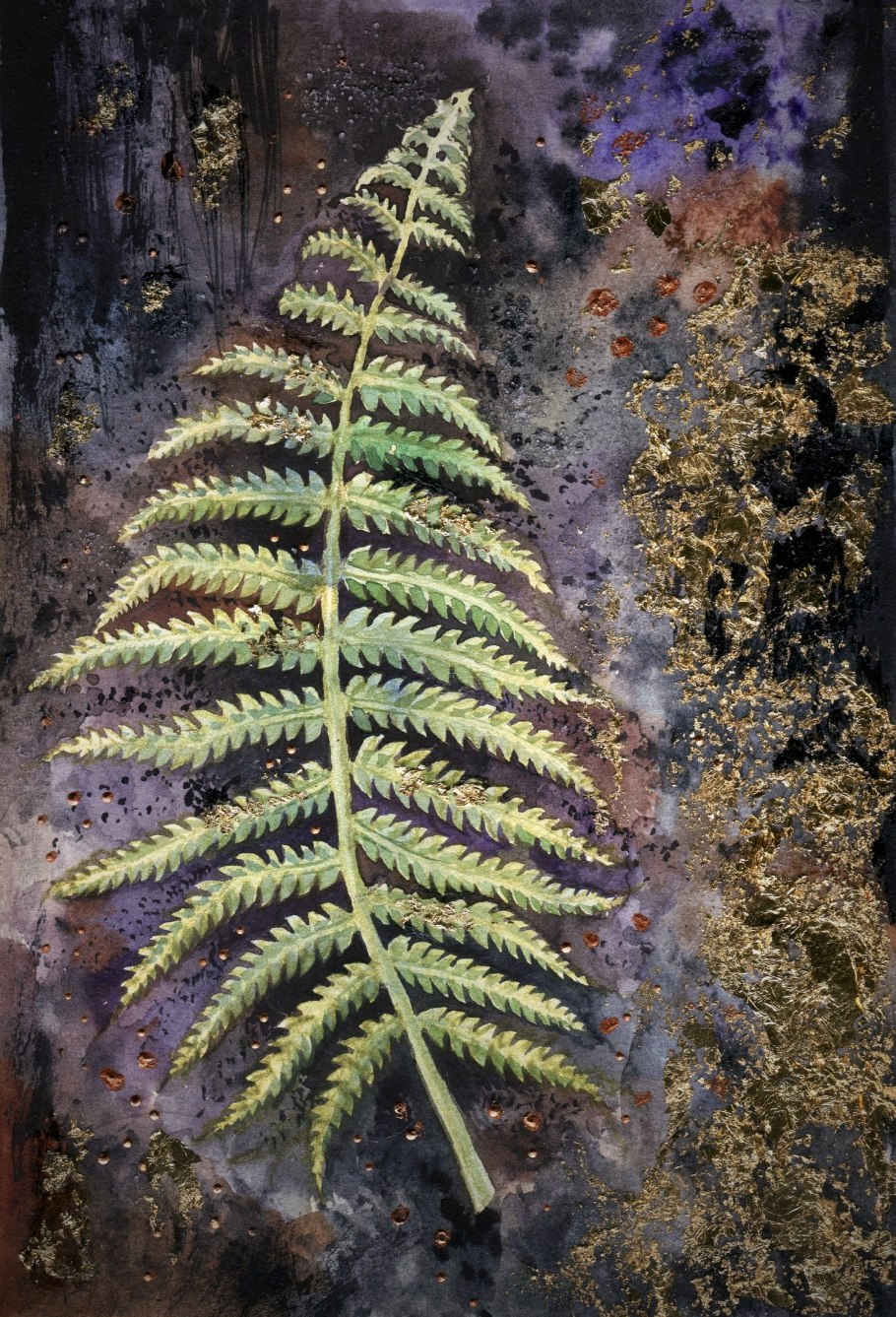 Обои папоротник