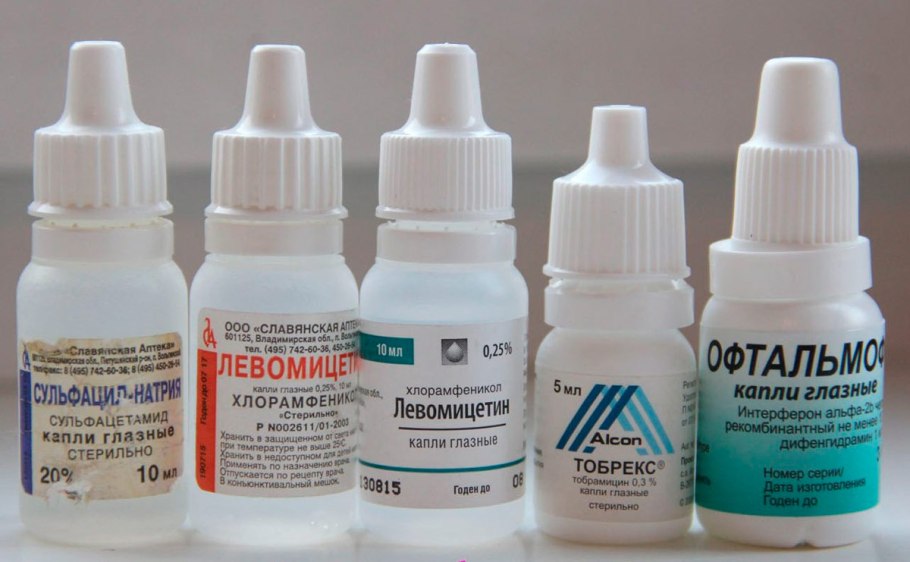 Левомицетин капли глазные от ячменя