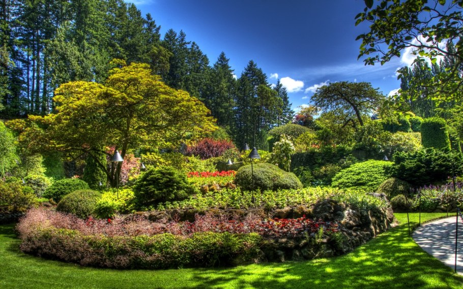 Красивый парк