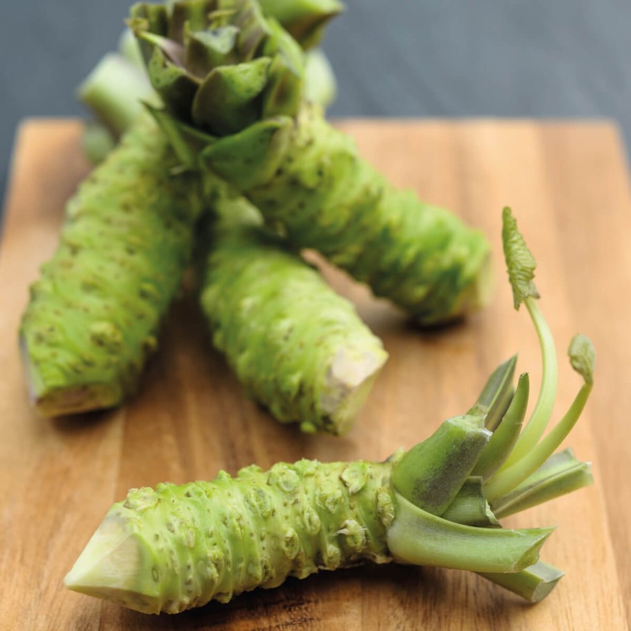 Роллы васаби и имбирь