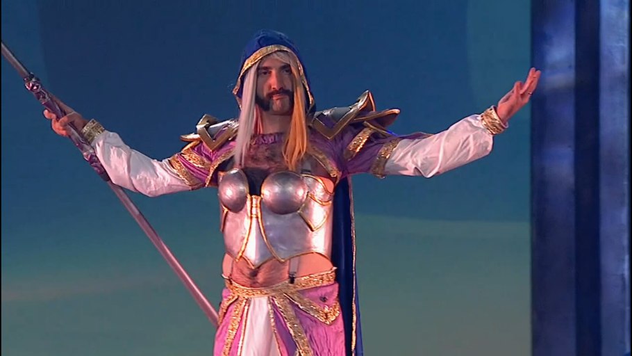 Победитель косплей на близконе