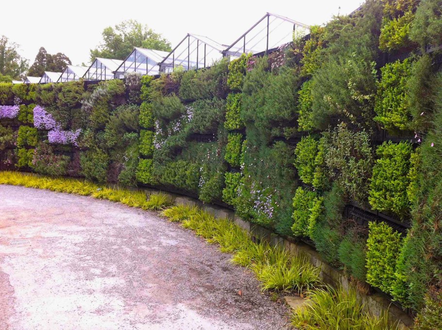 Красивый плетеный забор