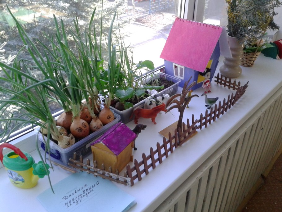 Весенние цветы на подоконнике