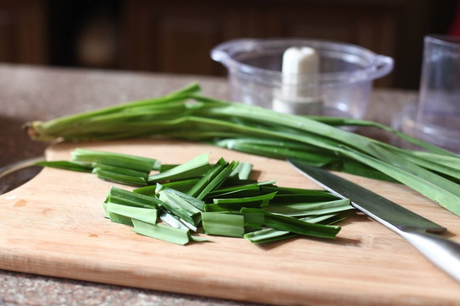 Панданус листья