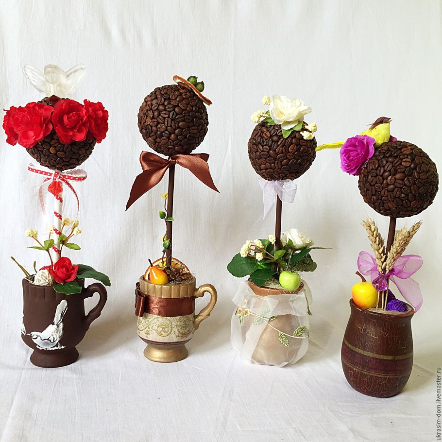 Кофейный топиарий