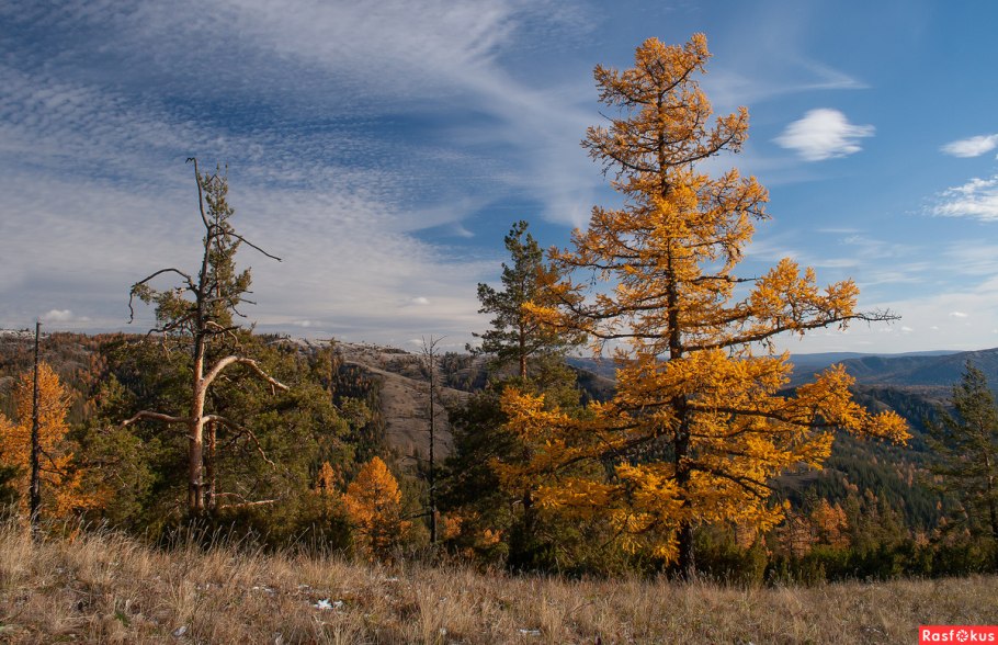 Осень в горах собой