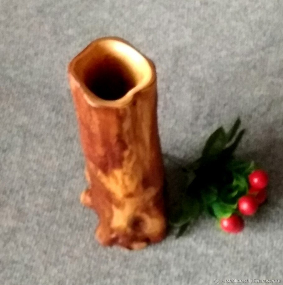 Ваза деревянная