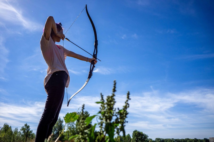 Блочный лук соревнования