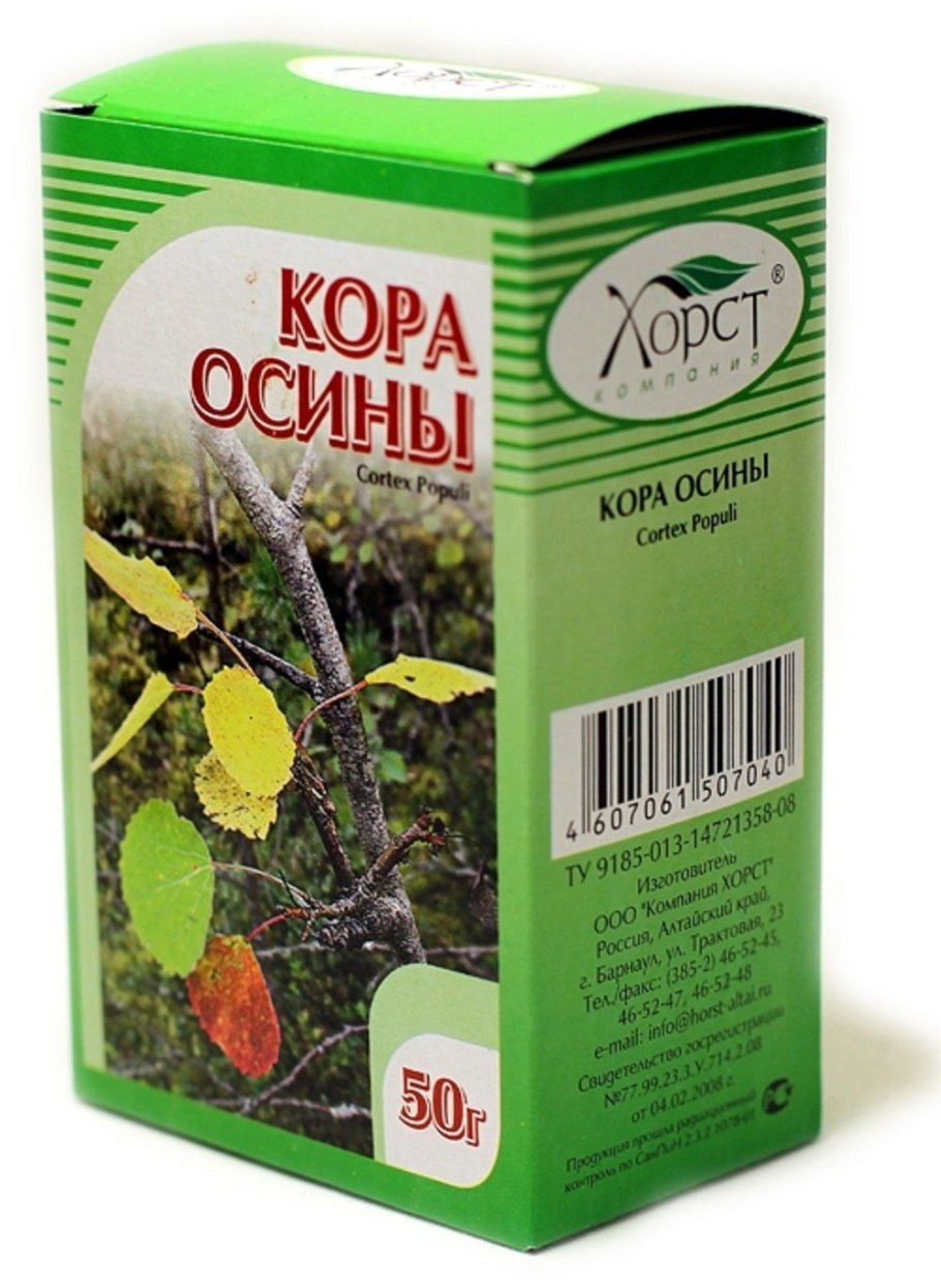 ЛЕКРАСЭТ осина кора 50г