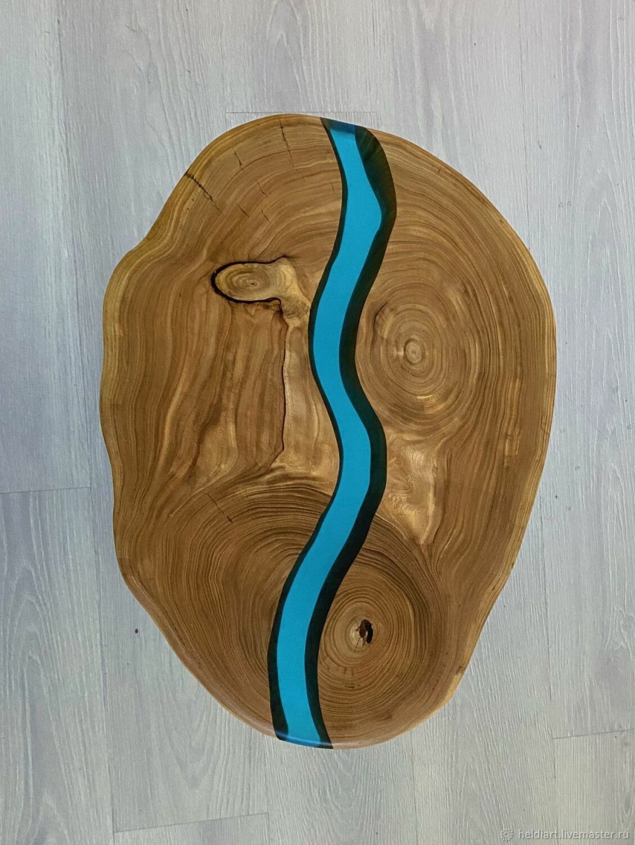 Эпоксидная смола стол