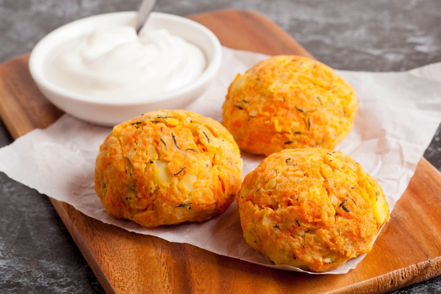 Морковные котлеты