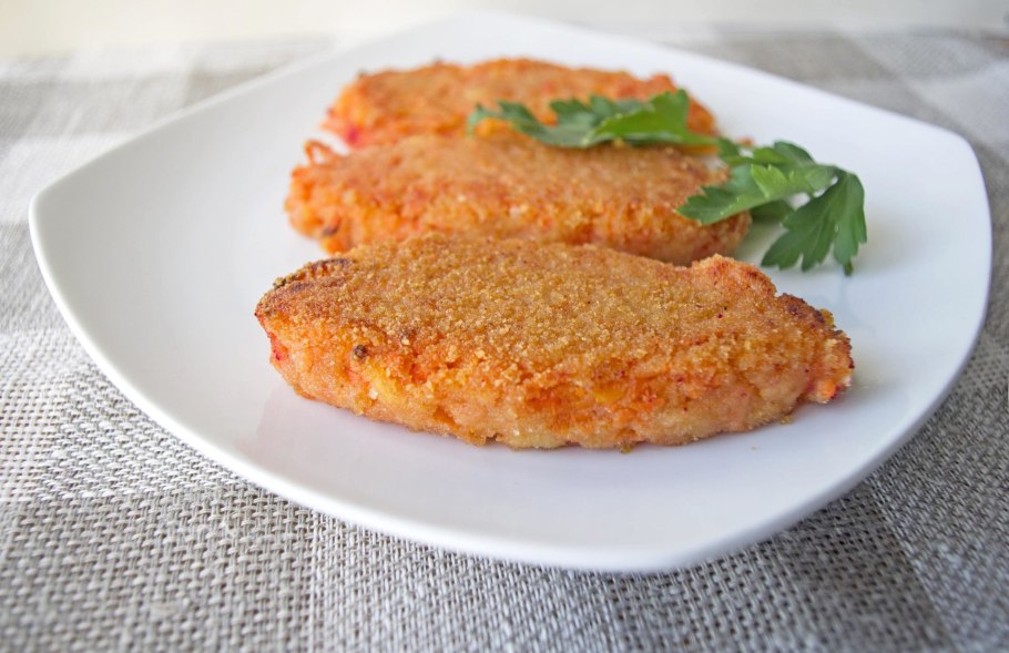 Оладьи из моркови