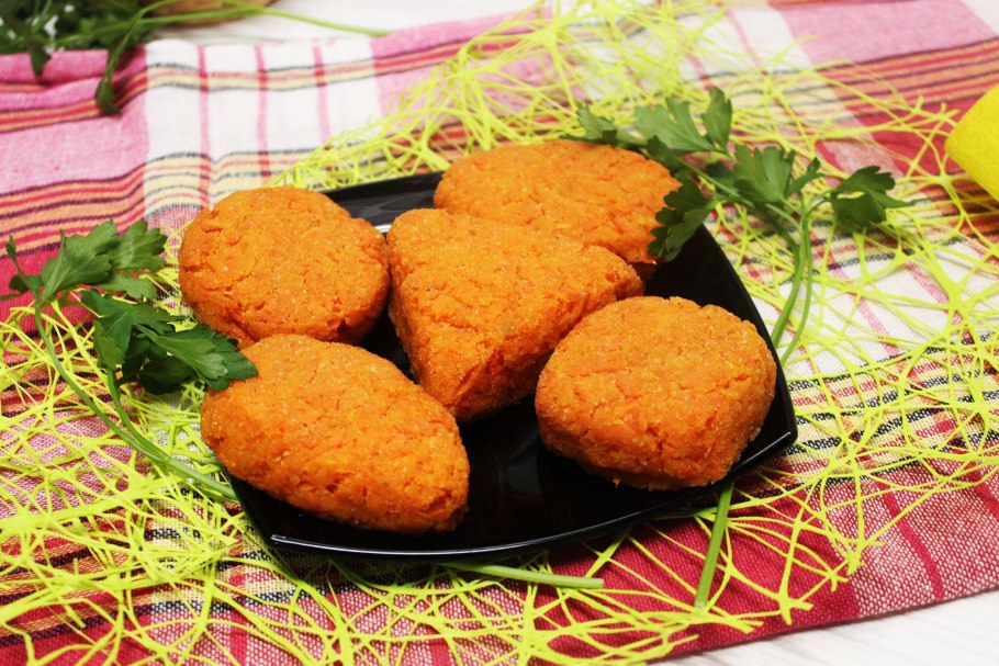 Морковная котлета