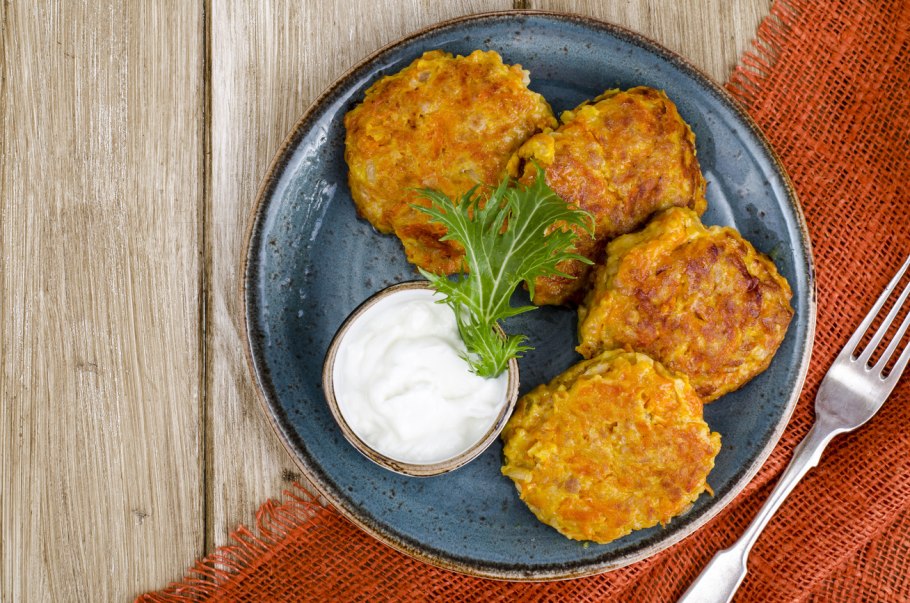 Драники с тыквой