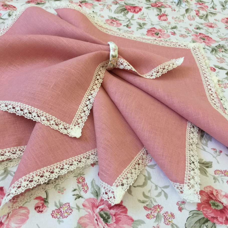 Льняные салфетки