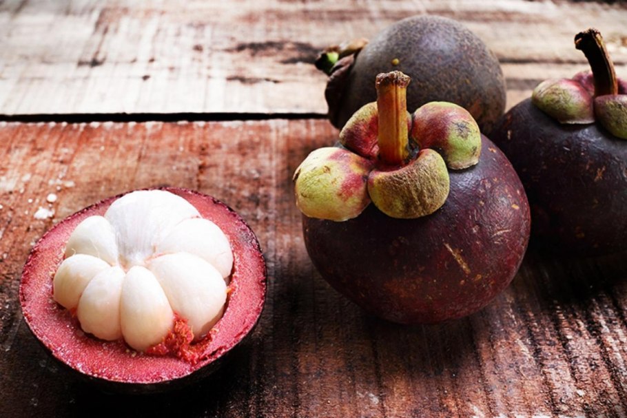 Мангостан внутри