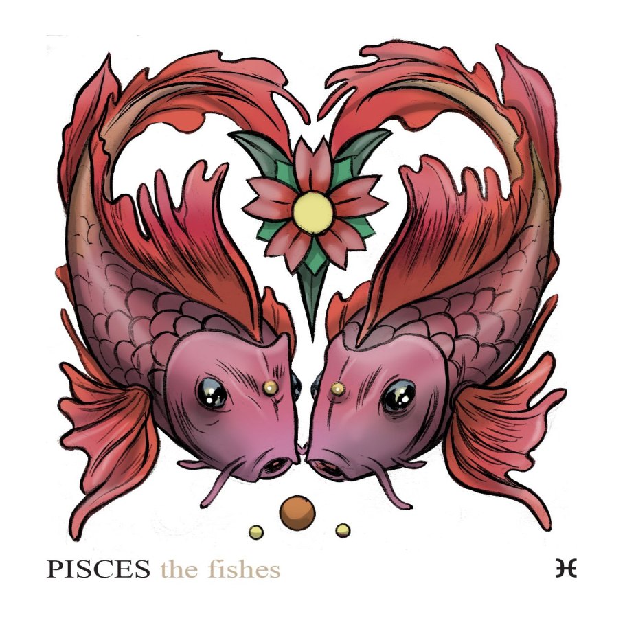 Рыбы цвет по гороскопу