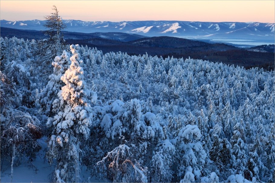Синие скалы Белорецк зимой