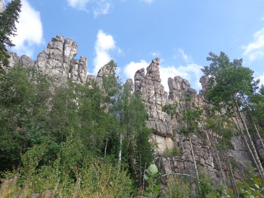 Инзерские зубчатки башкирия