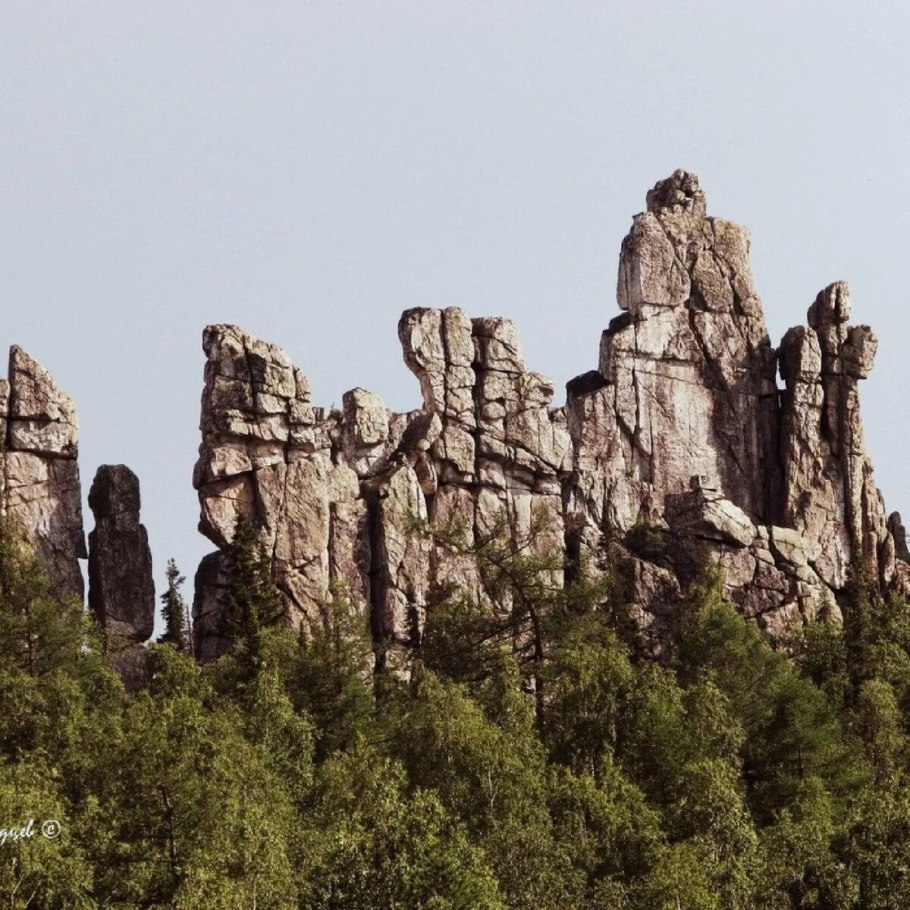Инзерские зубчатки хребет