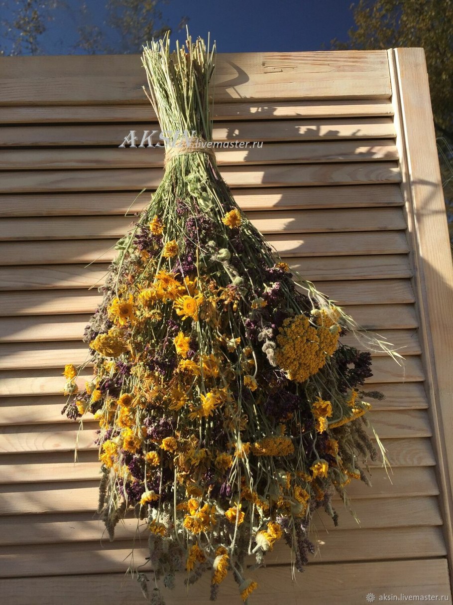 Гирлянда из травы