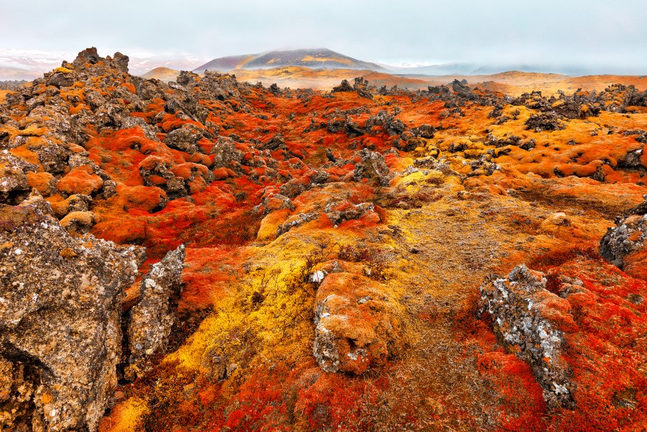 Лавовые плато Исландия