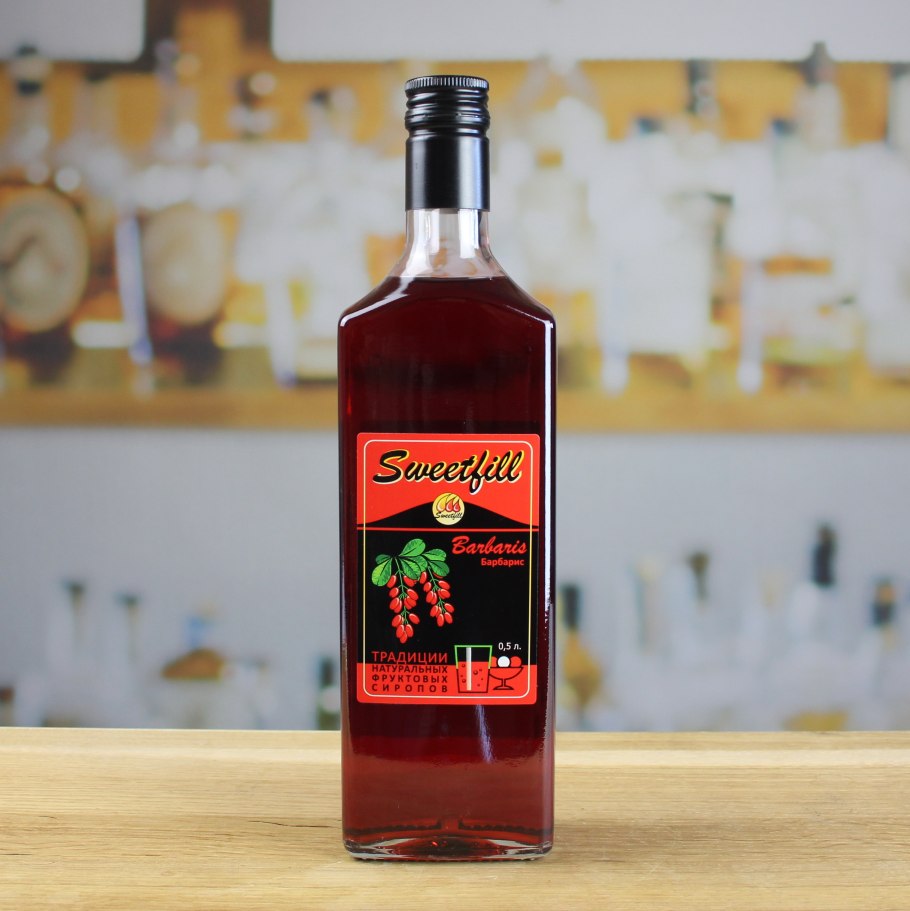 Сироп sweetfill барбарис