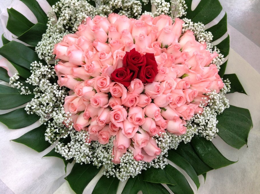 Букет чайных роз