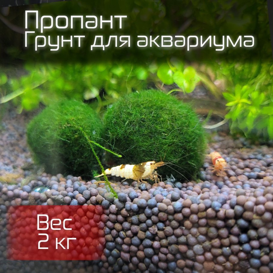 Пропант в аквариуме