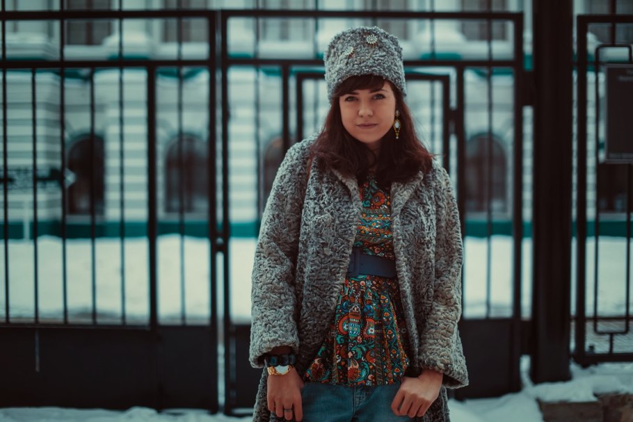 Каракулевая шуба