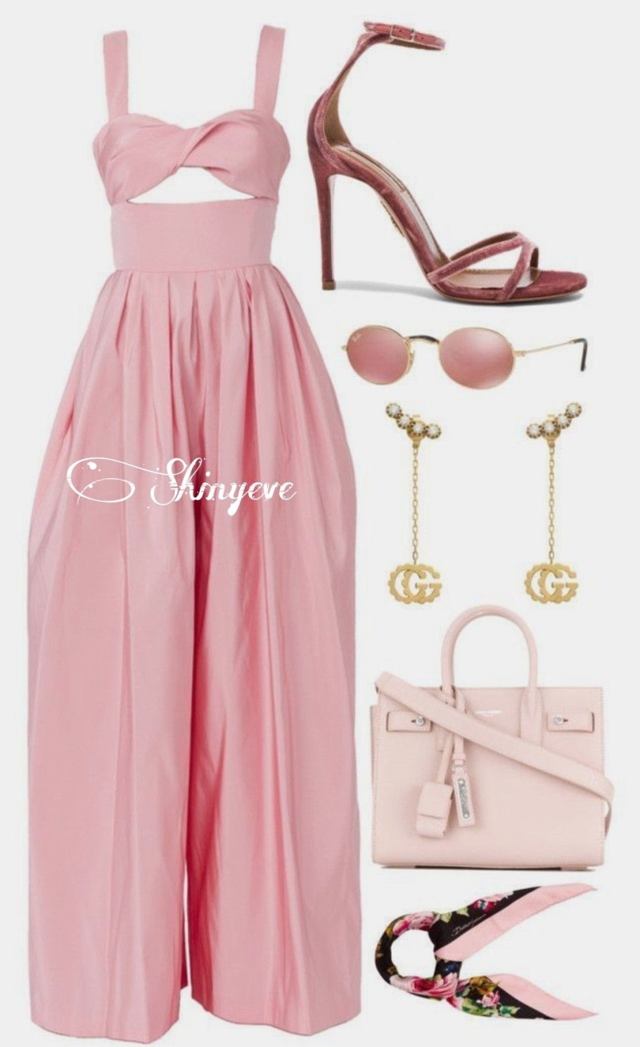 Розовый лук одежда