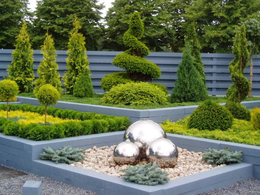 Туя шаровидная фонтан