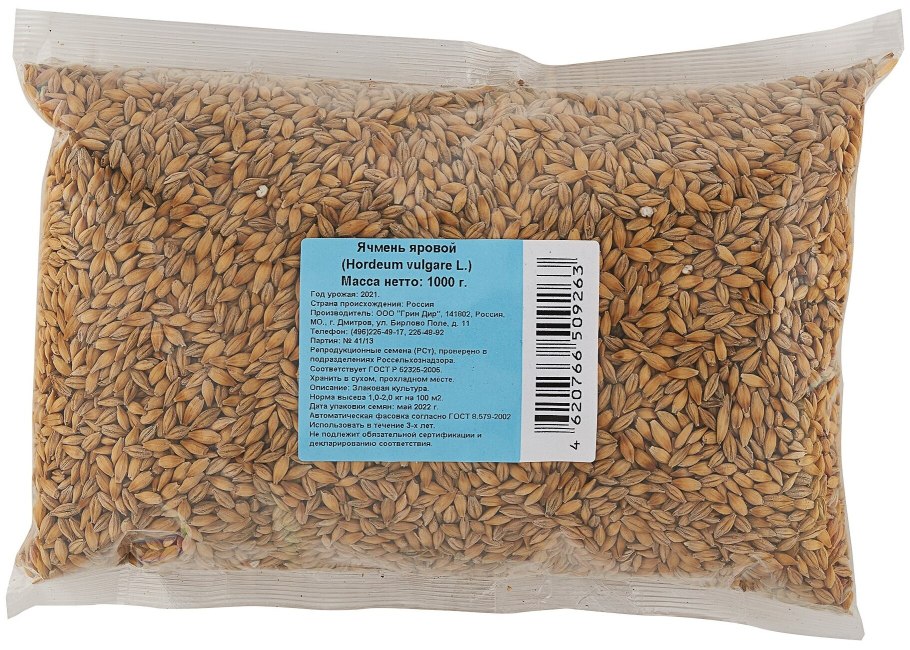 Ячмень обыкновенный Hordeum vulgare